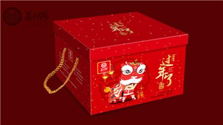 益利思舞獅迎春糕點禮盒