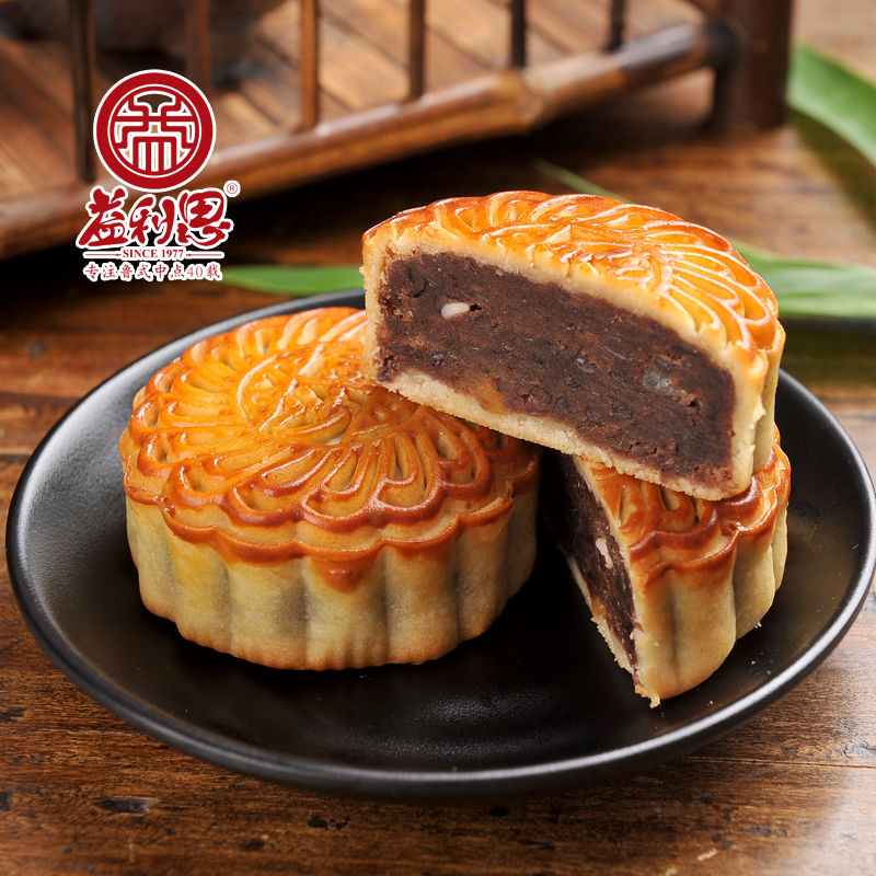 益利思廣式豆沙月餅 益利思廣式豆沙月餅