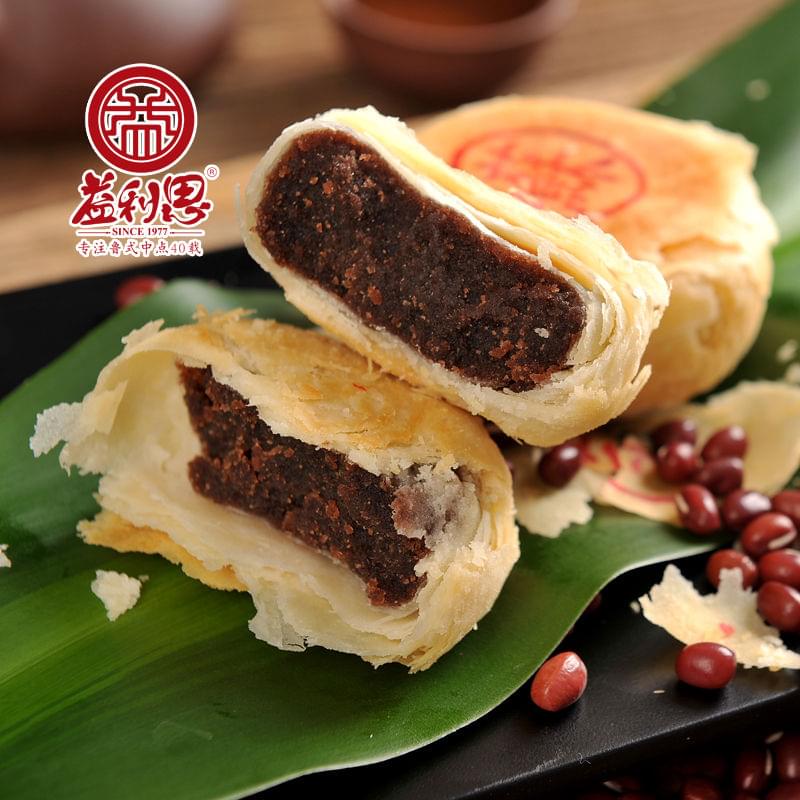 益利思蘇式豆沙月餅 益利思蘇式豆沙月餅