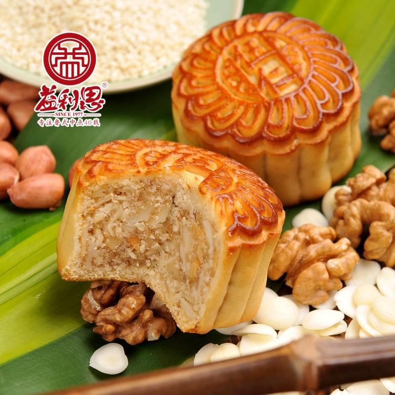 益利思無(wú)蔗糖五仁月餅