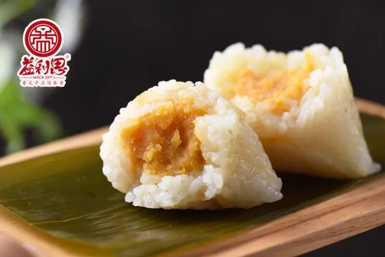 奶黃流沙芝士熟米粽