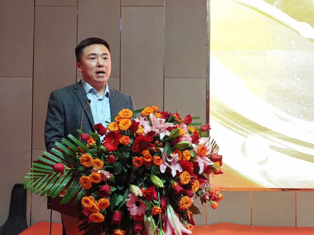 濟南益康總公司總經(jīng)理何海波致辭