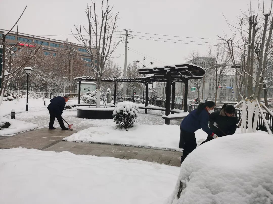 濟(jì)南益康開展2025掃雪除冰活動(dòng)