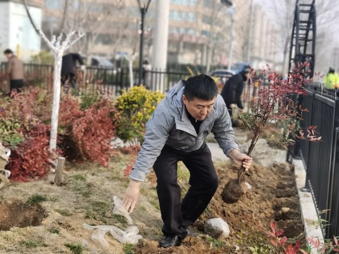 濟(jì)南益康益利思植樹節(jié)