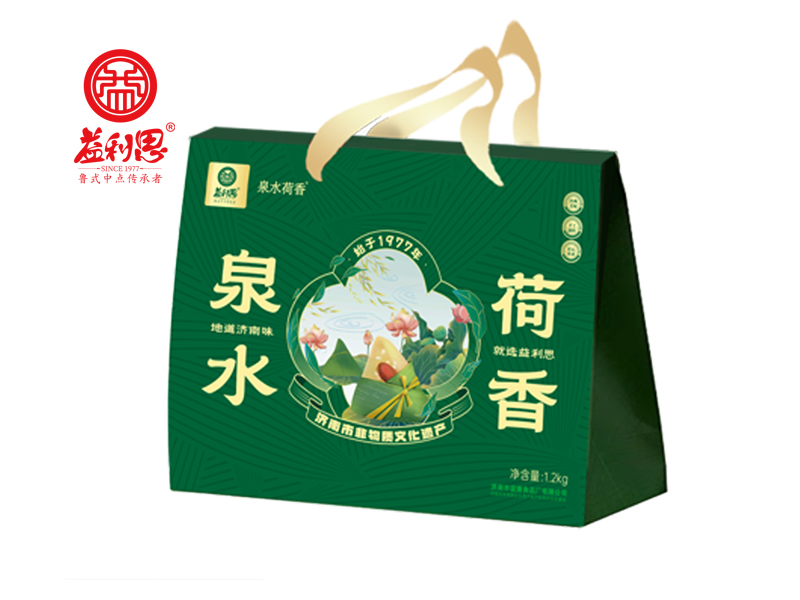 泉水荷香牌粽子禮盒