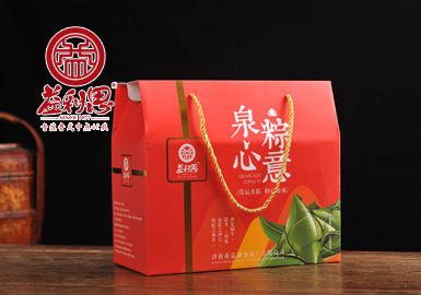 益利思泉心粽意粽子禮盒（紅）